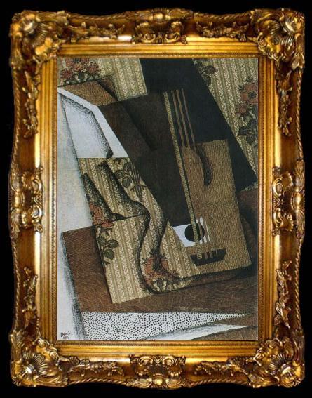 framed  Juan Gris Guitar, ta009-2
